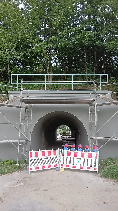 Betoninstandsetzung – Eisenbahnüberführung „Im Schloss“