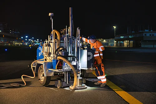 Fugensanierung am Flughafen Frankfurt
